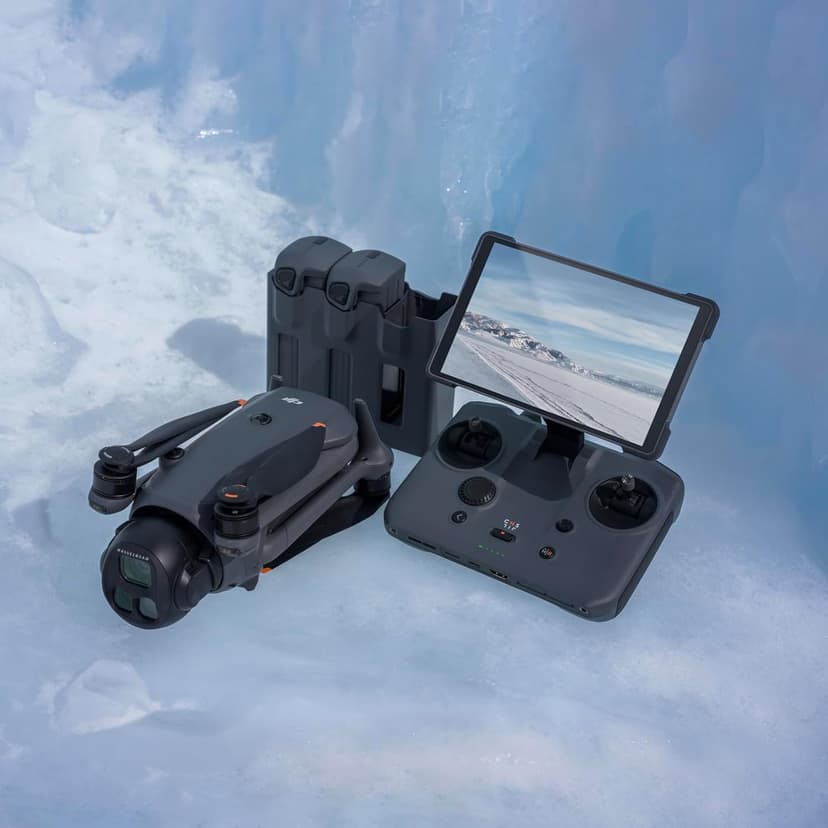 DJI Mavic 4 Pro 512GB Creator Combo with RC Pro 2, Flagship Tri-Camera Drone with 100MP 4/3 CMOS Hasselblad Camera, 51-Min Max Flight Time, Three Batteries, Charging Hub, Professional, Gray