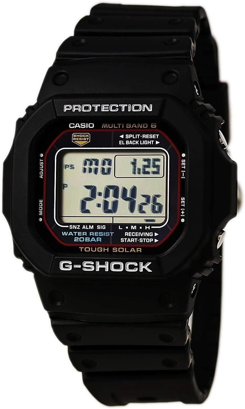 Casio G-Shock GW-M5610U-1 Men's Solar Black Resin Sport Watch