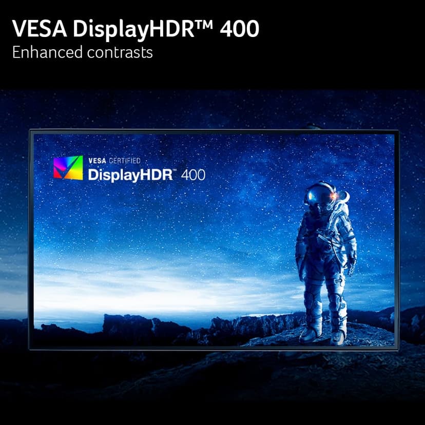Acer Nitro 27" WQHD 2560x1440 IPS PC Gaming AMD FreeSync Premium | 300Hz | Up to 0.5ms | 99% sRGB | DisplayHDR 400 | ErgoStand | VESA Mounting | 1 x DP 1.4 & 2 x HDMI 2.1 | XV272U F3bmiiprx