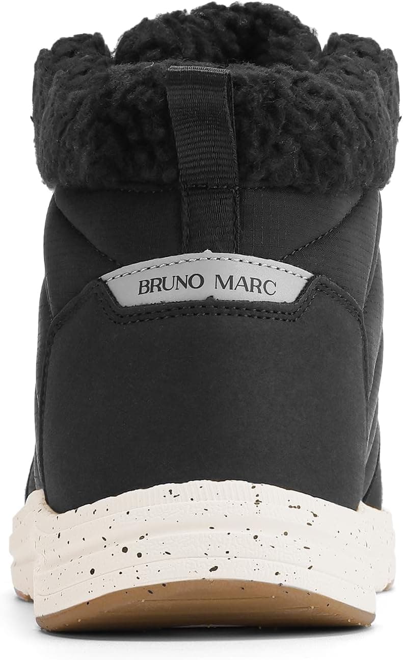 Bruno Marc Men's Winter Boots Outdoor Cold-Weather Warm Lightweight Walking Boots