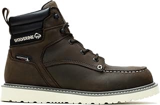 Wolverine Men's Trade Wedge 6" Moc Toe Construction Boot