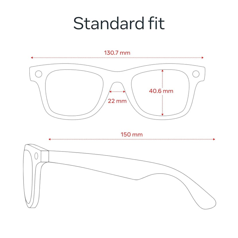 Ray-Ban Meta (Gen 2), Wayfarer, Matte Black | Smart AI Glasses for Men, Women — 2x Battery Life — 3K Ultra HD Resolution — 12 MP Ultra-Wide Camera, Audio, Video — Transitions® Grey Lenses