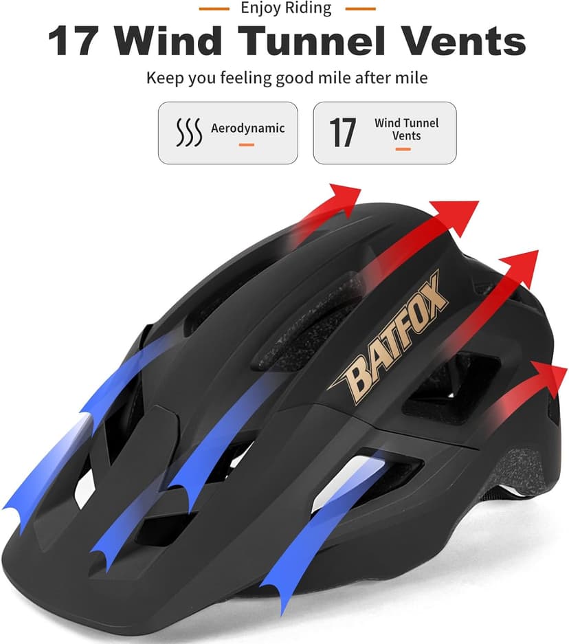 NTA 8776 E-Bike & Mountain Bike Helmet for Adults Youth, E-MTB Cycling Helmet for Men Women (52-60CM)