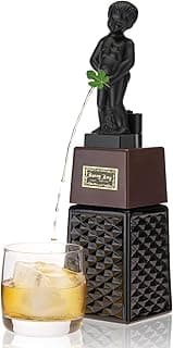 True Bonny Boy Liquor Dispenser, Novelty Drink Dispenser for Whiskey, Bourbon, Vodka, Gin, and Spirits, Fun Bar Cart Accessories for Home Bar, Man Cave, or Liquor Cabinet Decor, 16 oz, Set of 1