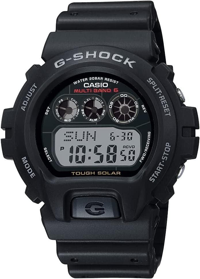 G-Shock Casio G-Shock GW6900-1 Men's Tough Solar Black Resin Sport Watch