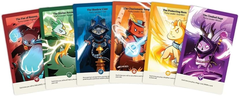 Unstable Games Here to Slay Card Game - Fantasy Adventure Strategy Game for 2-6 Players, Ages 10 and Up - Family Game Night Card Game from the Creators of Unstable Unicorns