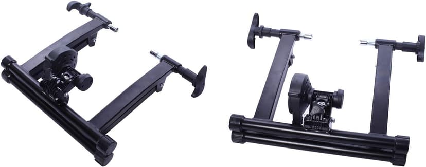 BalanceFrom Bike Trainer Stand Steel Bicycle Exercise Magnetic Stand with Front Wheel Riser