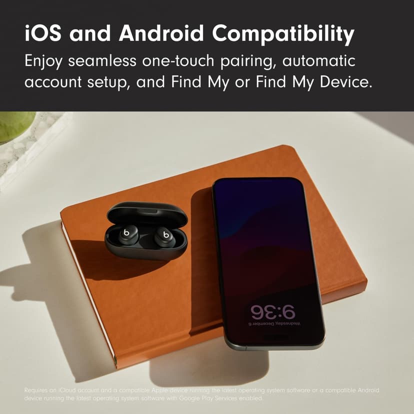 Beats Solo Buds - Wireless Bluetooth Earbuds | 18 Hours of Battery Life | Apple & Android Compatibility | Built-in Microphone - Storm Gray (Renewed)