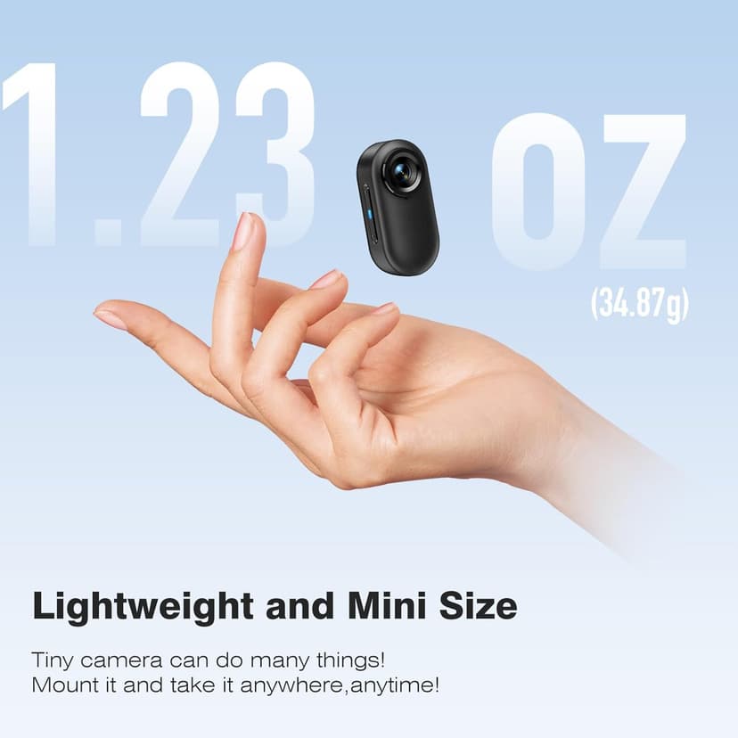 rgjzkgn 128GB Body Cameras with Audio and Video Recording: 1080P FHD Thumb Size Bodycam, Sports Action Body Camera, Wearable Pocket Camera Body Cam for Work, Travel, Fishing, Pet Walking, Outdoor