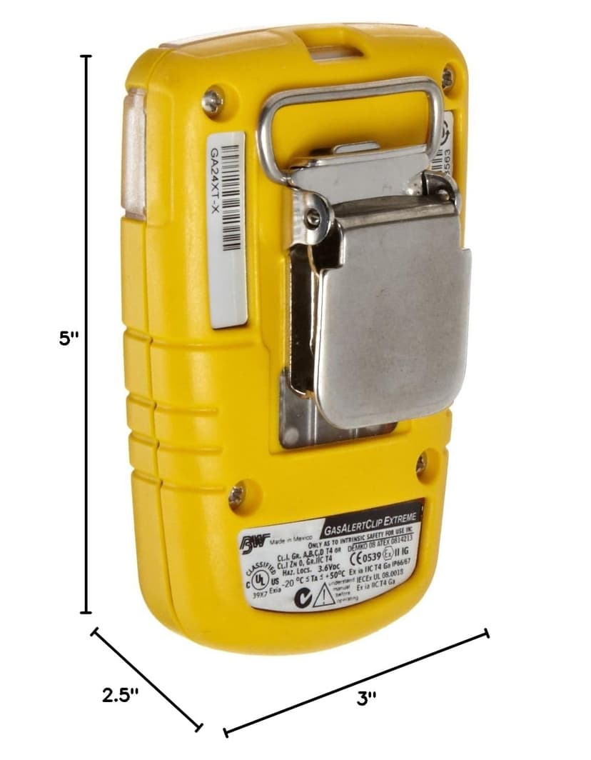 Honeywell BW Clip BWC2-M Single Gas CO Monitor