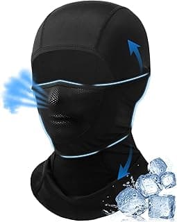 Balaclava Face Mask with Movable Deisgn for Men Women Summer Cooling Shiesty Mask Sun UV Protection-Motorcycle Ski Outdoor