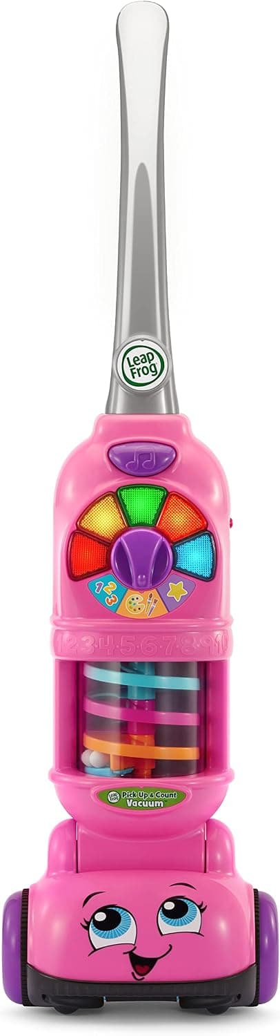 LeapFrog Pick Up and Count Vacuum, Pink B0876D759W