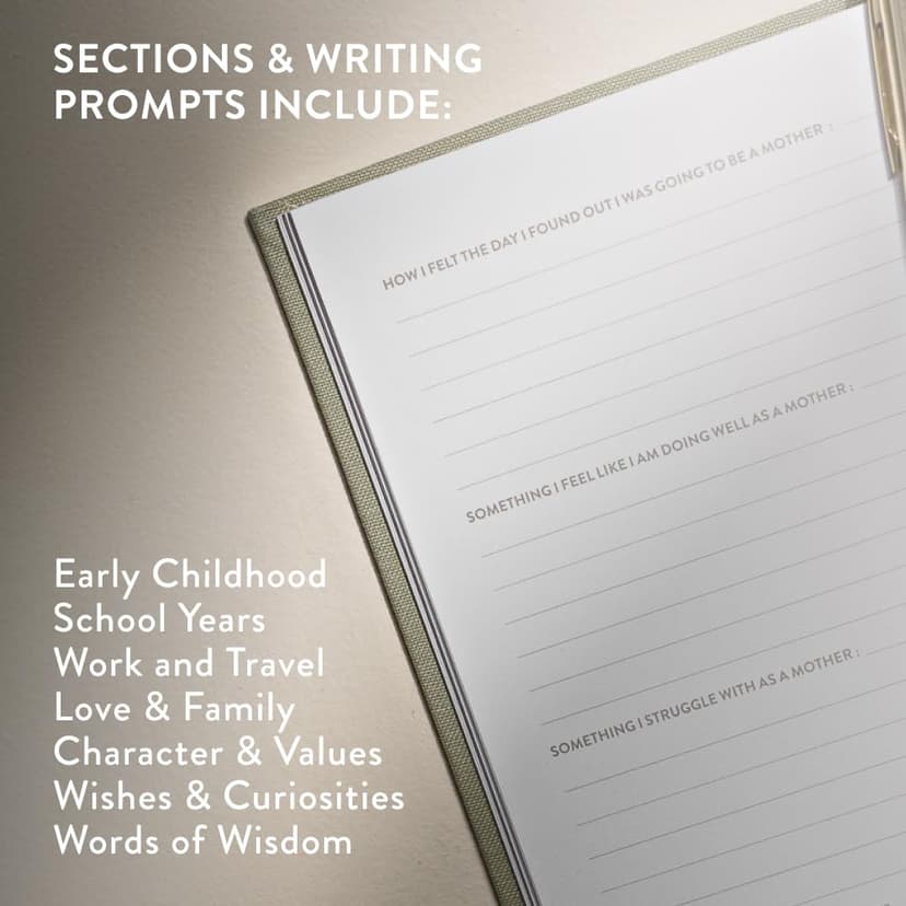 Mom's Story: A Memory and Keepsake Journal for My Family (Heirloom Story Books and Guided Journals)