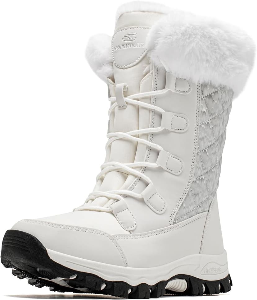 HOBIBEAR Girls Winter Snow Boots