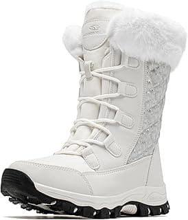 HOBIBEAR Girls Winter Snow Boots