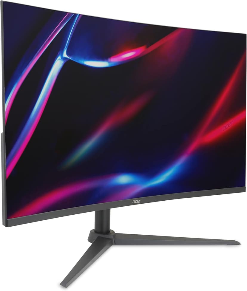 Acer Nitro 31.5 Inch WQHD 2560 x 1440 1500R Curved PC Gaming Monitor | AMD FreeSync | Up to 180Hz Refresh | 1ms VRB | Speakers | One Display Port 1.4 & Two HDMI 2.0 | XZ320QU S3bmiiphx