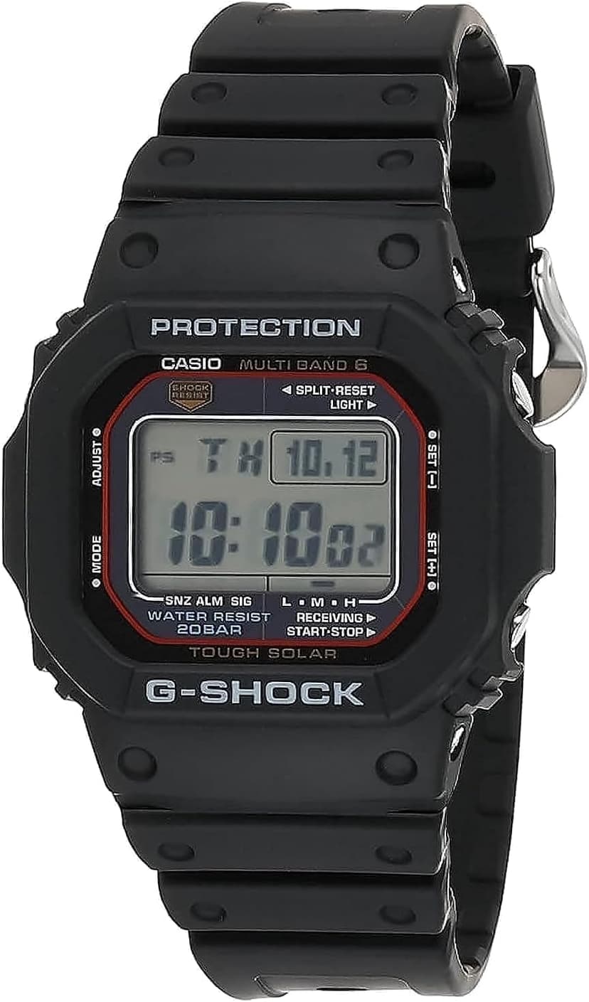 Casio G-Shock GW-M5610U-1 Men's Solar Black Resin Sport Watch
