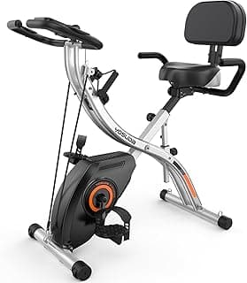 YOSUDA Folding Exercise Bike - Foldable Stationary Bike for Home Gym Workout