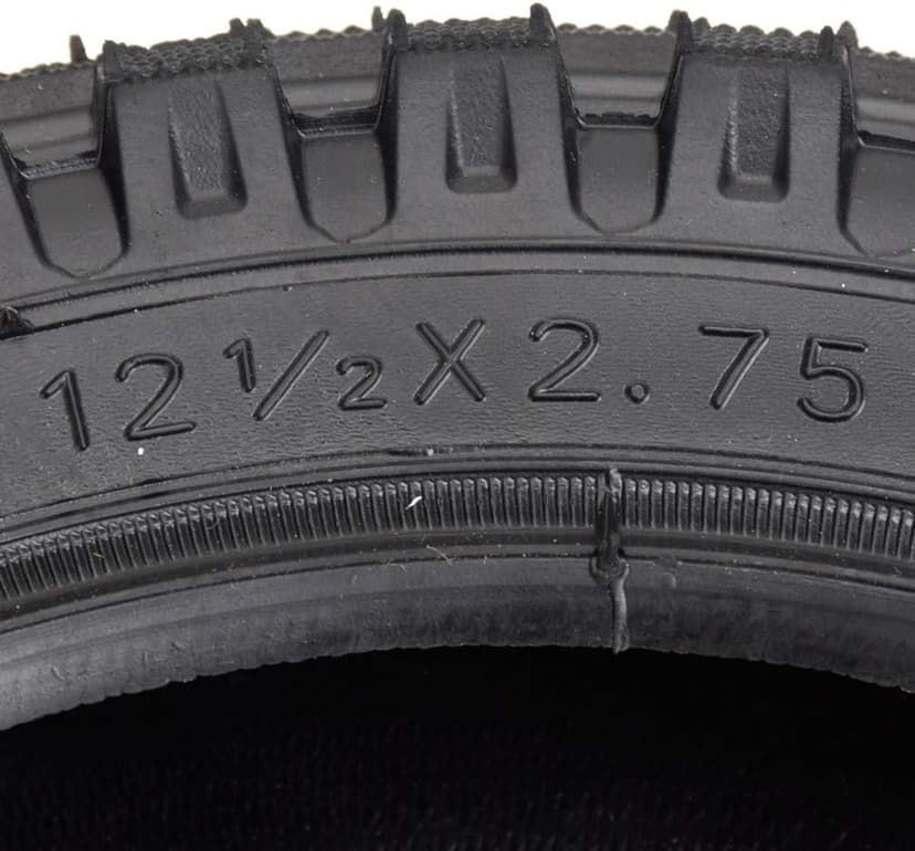 HIAORS 12.5x2.75 (12-1/2x2.75) Tire & Inner Tube Set for Razor MX350 MX400 Dirt Rocket, X-Treme X-560 EZIP 750 500 Mini Pocket Bikes Gas Scooters Electric Dirt Bike
