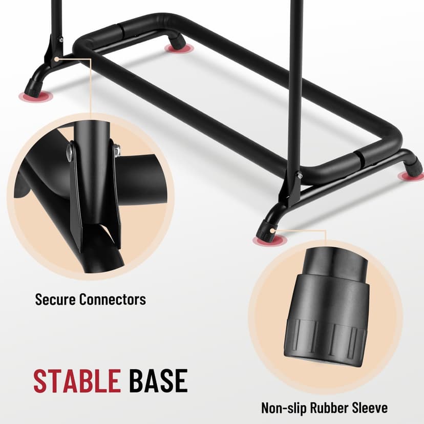 CAHAYA Multi Guitar Rack: Acoustic Guitar Display Rack 5 Holder Thick Padding Guitar Rack Holder Floor Stand for Classical Acoustic Electric Guitars and Bass CY0345