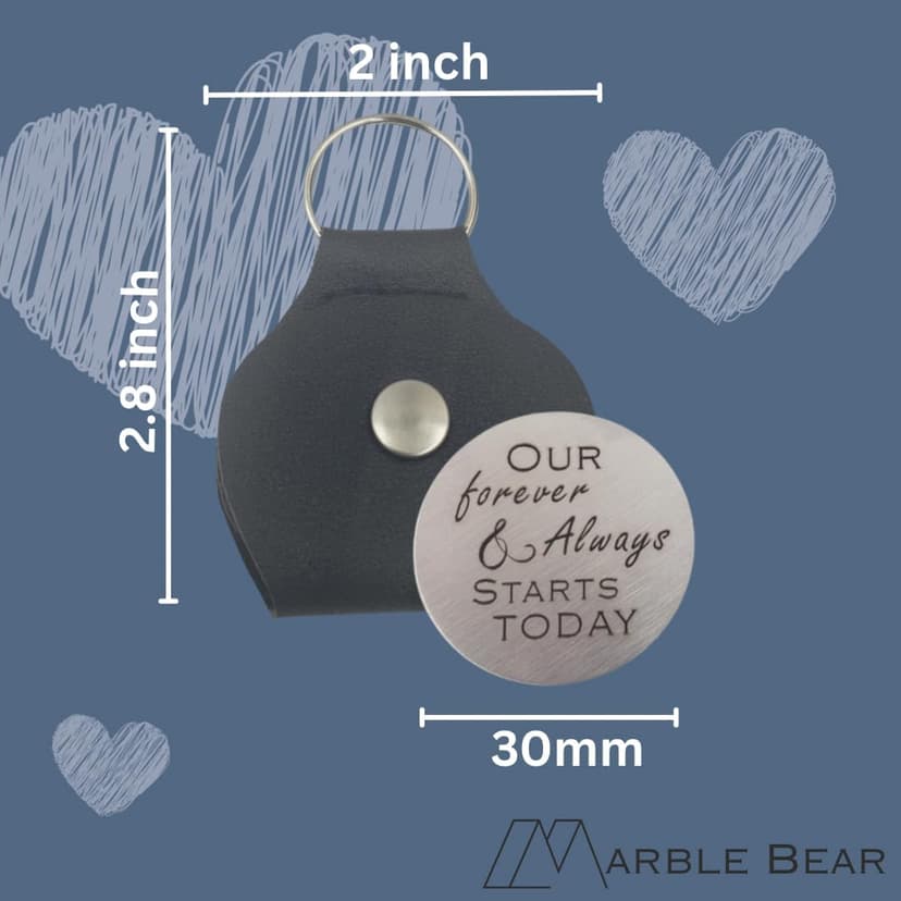 Gift to Groom From Bride on Wedding Day - Future Husband Gift, Pocket Hug Token