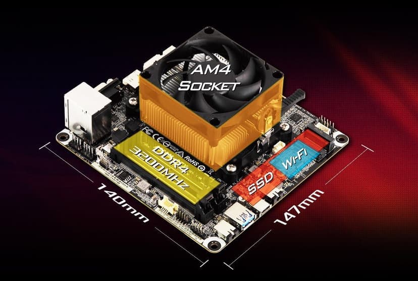 ASRock DESKMINI X300W Barebone