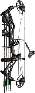 Sanlida Dragon X9 Ready to Hunt Compound Bow Package for Adults, Archery Compound Bow and Arrow Set, 0-70 Lbs Draw Weight, No Bow Press Needed, Limited Life-time Warranty, RH Only