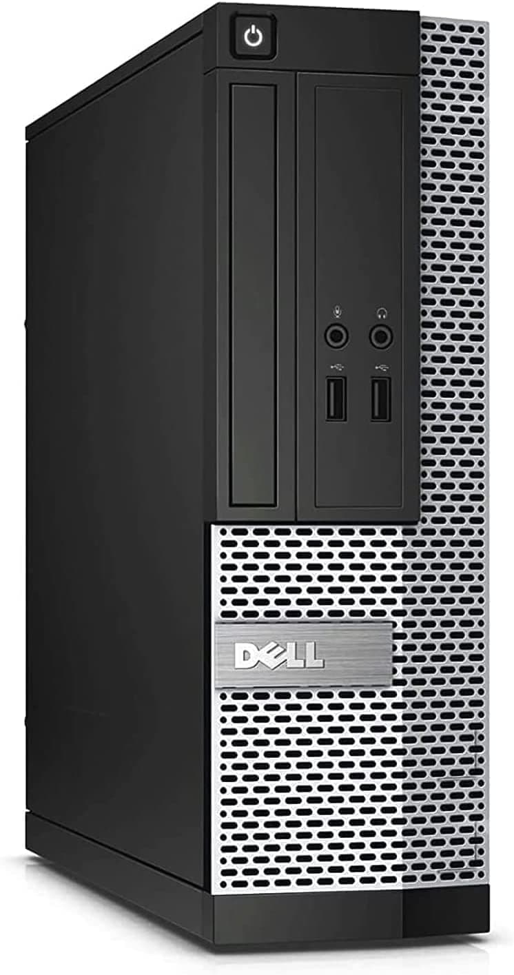 Dell OptiPlex Computer Desktop PC, Intel Core i5 3rd Gen 3.2 GHz, 16GB RAM, 2TB HDD, New 22 Inch LED Monitor, RGB Keyboard and Mouse, WiFi, Windows 11 Pro (Renewed)