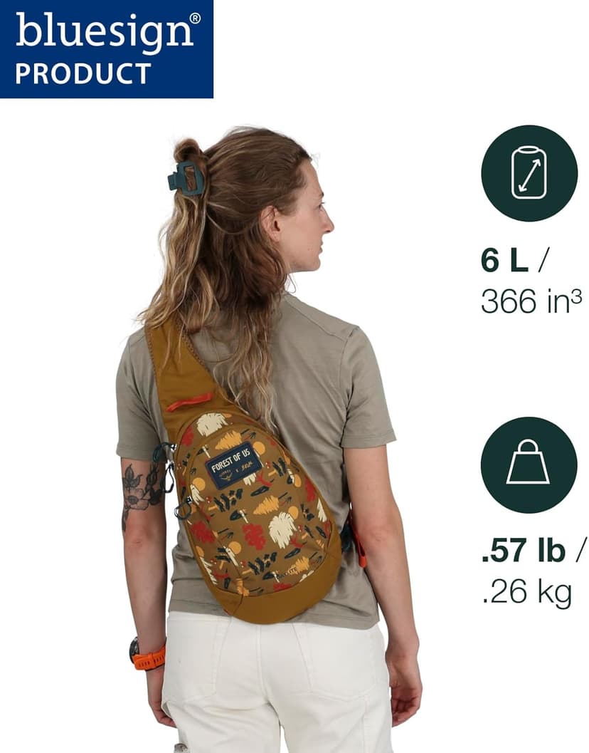 Osprey Daylite Shoulder Sling Bag – Compact Crossbody Backpack for Everyday Carry, Festivals, and Lightweight Travel