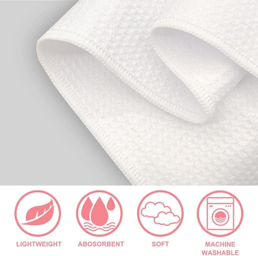 Hafhue Home Sweet Apartment Kitchen Towels, Funny Kitchen Towels, Microfiber White Towel, Sweet Housewarming Gifts, New Apartment Present, for Mom Aunt Neighbor