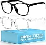 livho High Tech Blue Light Glasses - Advanced Blue Light Blocking Computer Glasses - Screen Fatigue & UV Protection