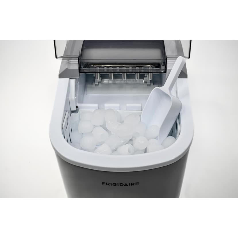 Frigidaire EFIC189-Silver Compact Ice Maker, 26 lb per Day, Silver