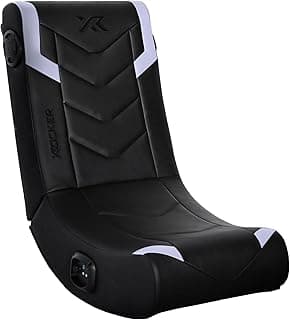 X Rocker Video Gaming Floor Rocker Chair, Built-in Audio, Foldable, for Gamers, Bedroom, or Game Room for Boys, Girls, Teens 5-17, Gifts for Gamers