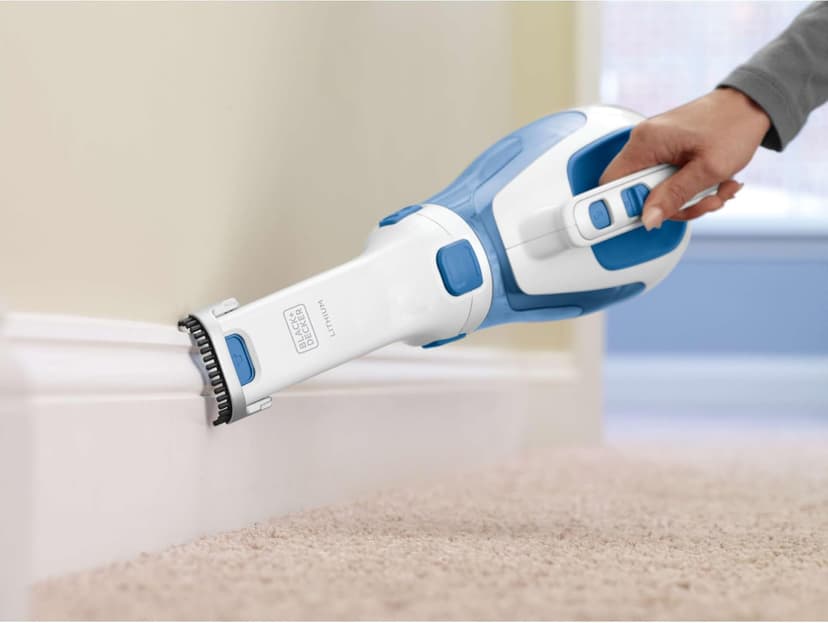 BLACK+DECKER dustbuster Handheld Vacuum, Cordless Car Vacuum Portable 12V, with Rotating and Extendable Nozzle (HHVI320JR02)