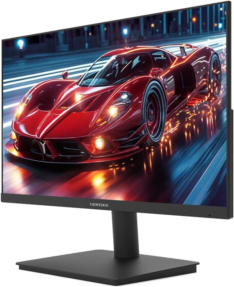 Viewedge Gaming Monitor 27 Inch FHD 144hz, 1ms IPS 1080p Computer Monitor with 110% sRGB, Bluelight Filter, HDMI & VGA Port, Support Freesync and Wall Mount