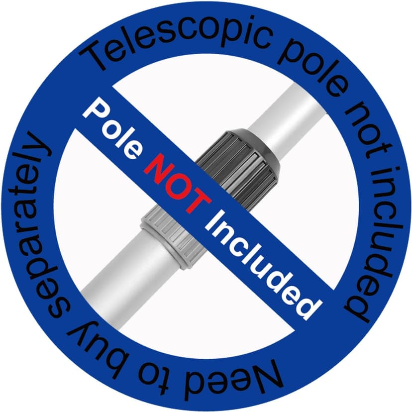 Poolvio Professional Pool Net, Upgraded Self-Repair Heavy Duty Nylon Mesh, Pool Skimmer Net with Extra Wide Scoop Edge, Pool Nets for Cleaning Leaves, Debris(No Pole)