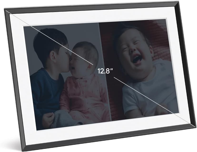 Aura Digital HD Picture Frame, Best Frame for Gifting, (10" - Carver Black Mat) B0GMKR3PJ7