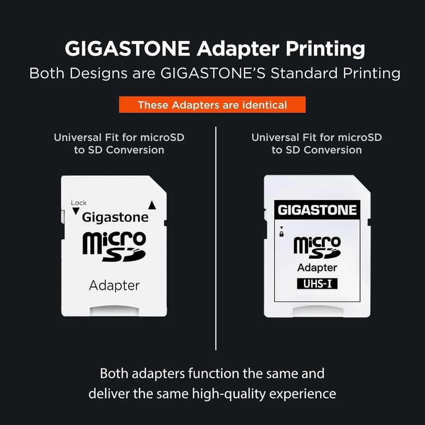 【5-Years Data Recovery】 GIGASTONE 128GB Micro SD Card, 4K Video Recording for GoPro, Action Camera, DJI, Drone, Nintendo-Switch, R/W up to 100/50 MB/s MicroSDXC Memory Card UHS-I U3 A2 V30