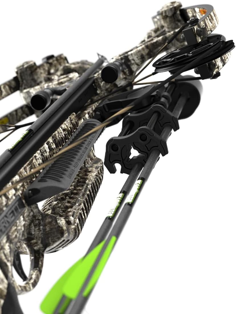 Barnett Whitetail Pro STR Crossbow, with 4x32mm Multi-Reticle Scope, Arrows, Lightweight Quiver