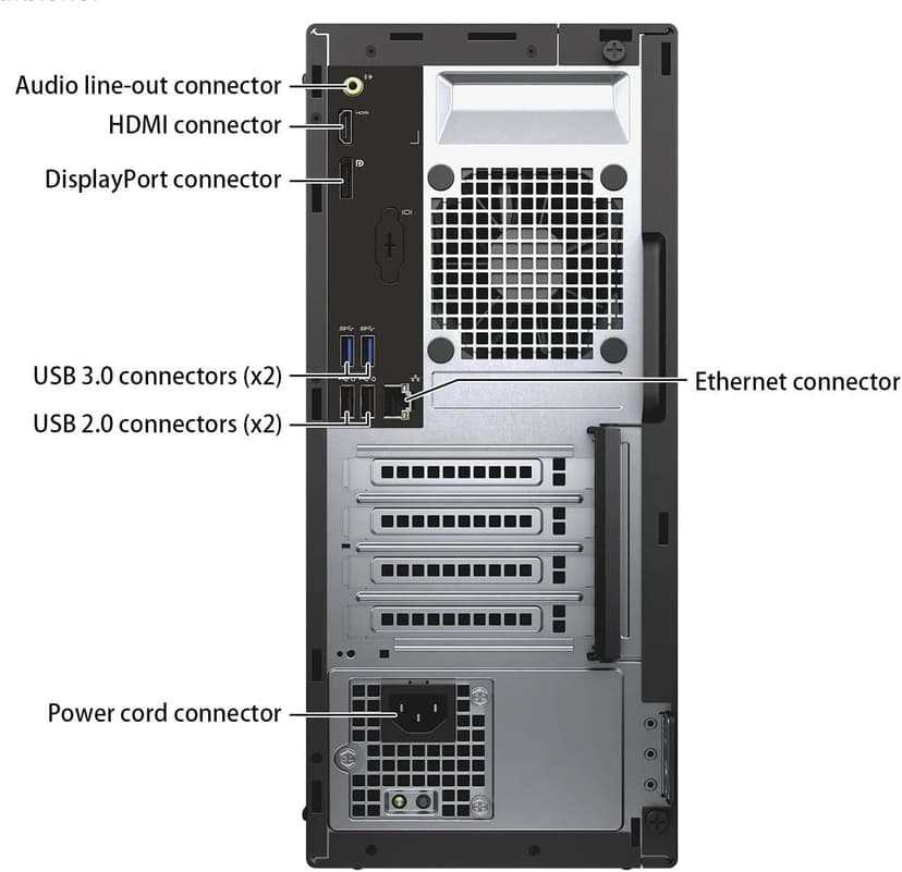 Dell OptiPlex 3040 Mini Tower Desktop Computer PC, Quad-Core i5-6500 up to 3.6 GHz, 8GB RAM, 256GB SSD, Keyboard and Mouse, WiFi, BT, Windows 11 Pro (Renewed)