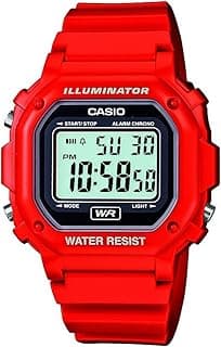 Casio F108WH Series | Men's Digital Watch | Illuminator | Water Resistant | LED Light | Daily Alarm | 1/100 SEC Stopwatch | 3 Hands (HR, Min, SEC) | Date/Day Display | Daily Alarm | 7 Year Battery
