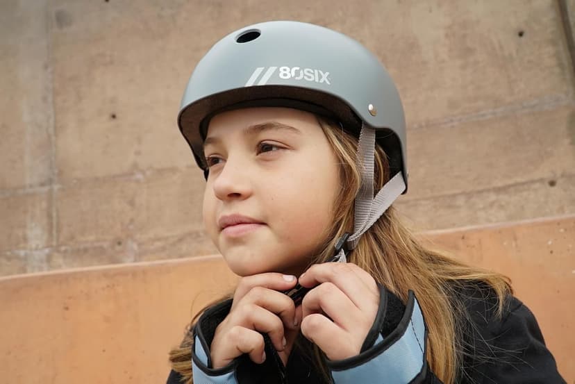 80SIX Triple Certified Multisport Helmet - Ideal for Bike, Scooter, Skateboard, Roller Skate and Inline Skate