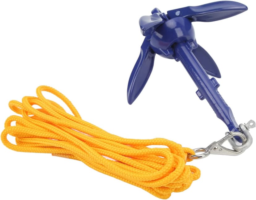 Marine Aluminium Foldable Kayak with Yellow Rope for Fishermen