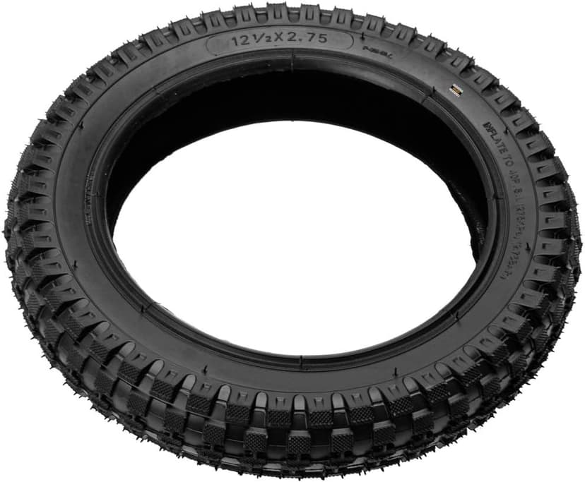 HIAORS 12.5x2.75 (12-1/2x2.75) Tire & Inner Tube Set for Razor MX350 MX400 Dirt Rocket, X-Treme X-560 EZIP 750 500 Mini Pocket Bikes Gas Scooters Electric Dirt Bike