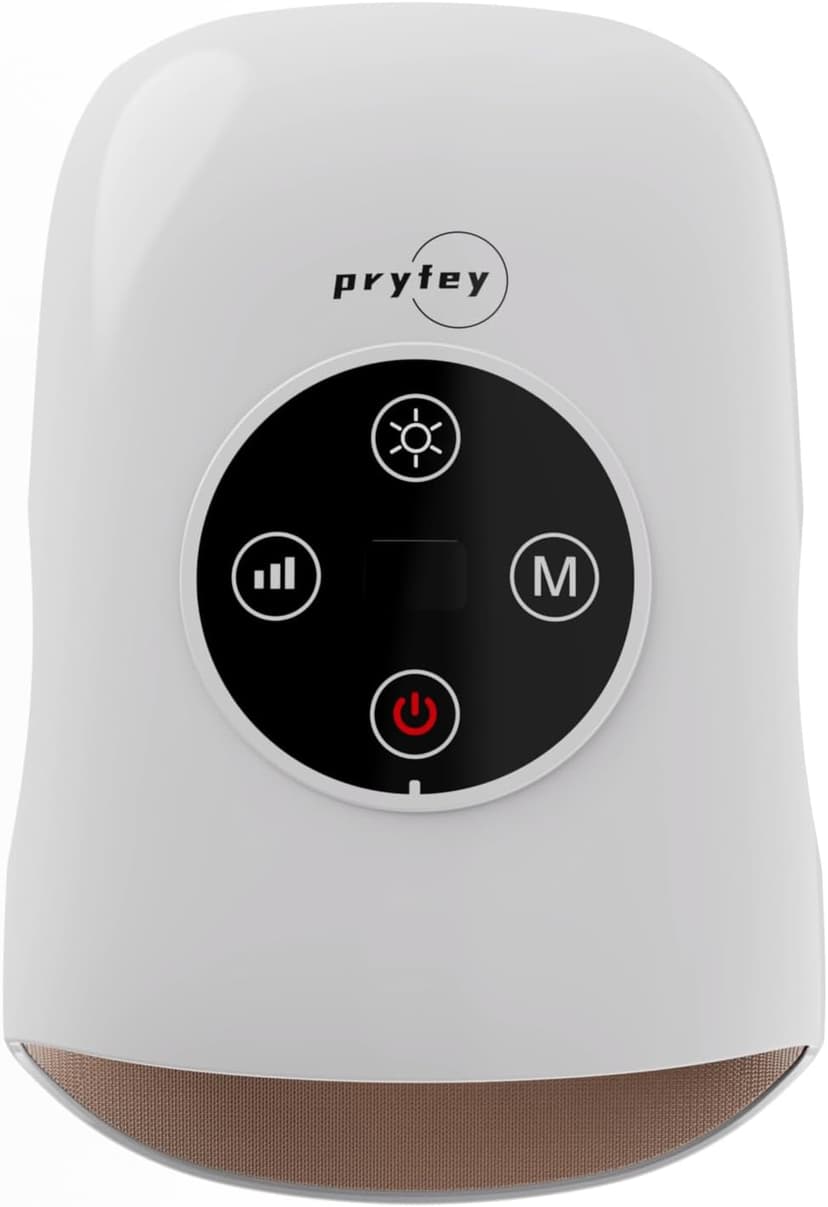 Hand Massager, 9 Modes 9 Intensities Hand Massage, Cordless Hand Massager for Arthritis and Carpal Tunnel, Gift for Christmas Men Women Parents Relaxation at Office,White