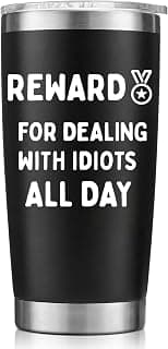Funny Office Gifts for Coworker, Boss Lady, Manager, Leader-Tumbler 20oz Funny Gifts for Boss Coworkers Teacher Nurse-Bosses Day Gifts for Women B0HF3MH1B9
