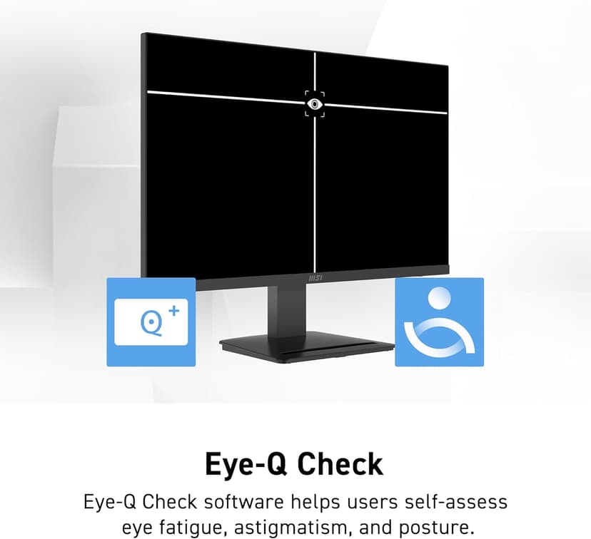 msi PRO MP273Q E7 27-inch IPS 2560 x 1440 (QHD) Computer Monitor, 75Hz,Adaptive-Sync, HDMI, DP Port, VESA Mountable, Tilt, Speaker, 1ms, Black