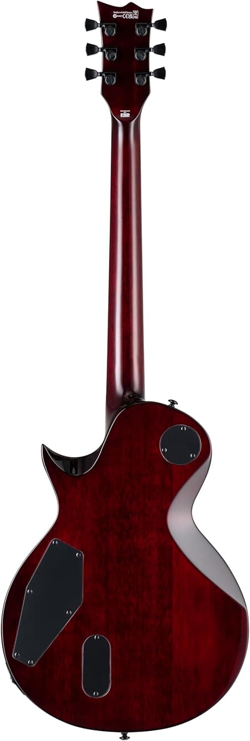 ESP LTD EC-1000QM Electric Guitar - See Thru Black Cherry