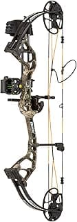 Bear Archery Royale Ready to Hunt Compound Bow Archery Set with Archery Accessories for Adults and Youths, 12”- 27” Draw Length, 5-50 Lbs Draw Weight, Up to 290 FPS