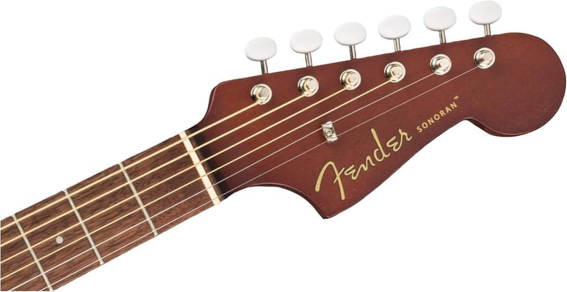 Fender Sonoran Mini Acoustic Guitar, with 2-Year Warranty, Natural, Rosewood Fingerboard, with Gig Bag